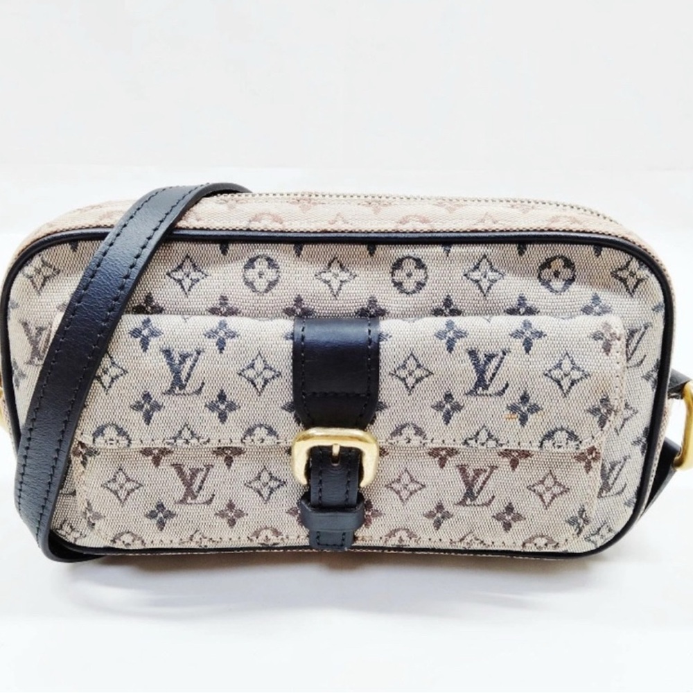 Louis Vuitton Juliet Navy Monogram Mini Lin